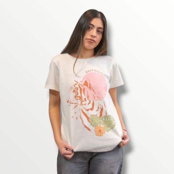 Remera estampada - WILD