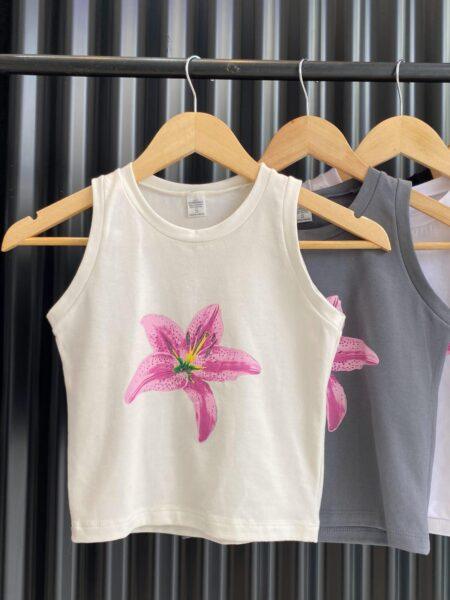 Top de algodon c/lycra - JAZMIN