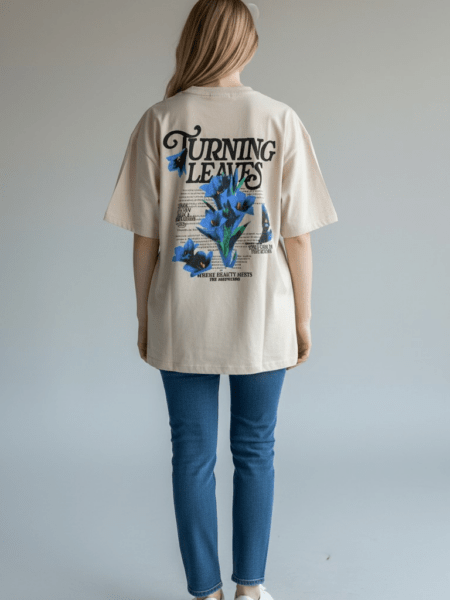 Remeron jersey estampado - TURNING LEAVES