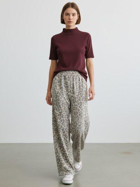 Remera manga corta c/cuello chimenea - DAKOTA