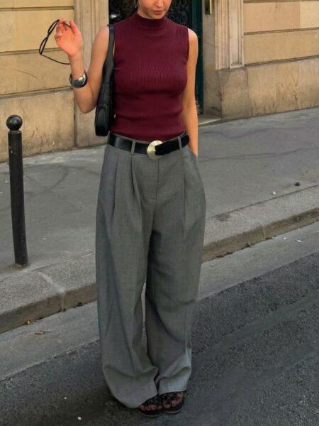 Musculosa con cuello - TOKYO