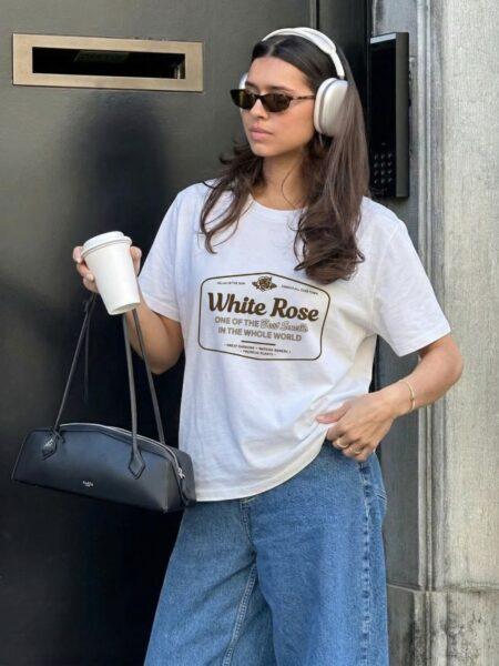 Remera jersey - ROSE