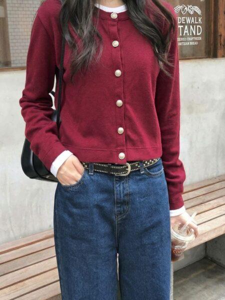 Saco darlon c/botones plateados - MILAN