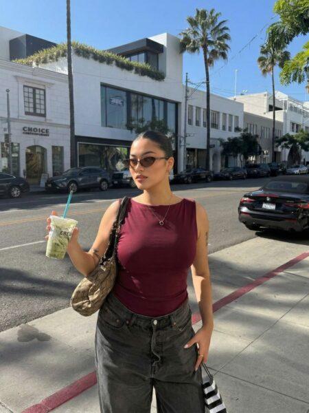 Musculosa escote redondo - VENETA