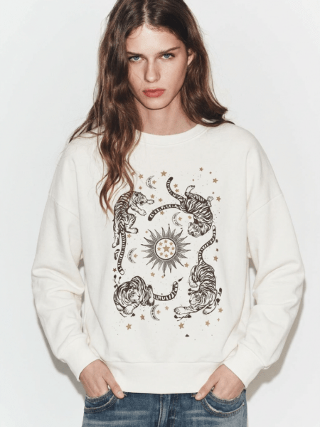 Buzo estampado frisa - MOA